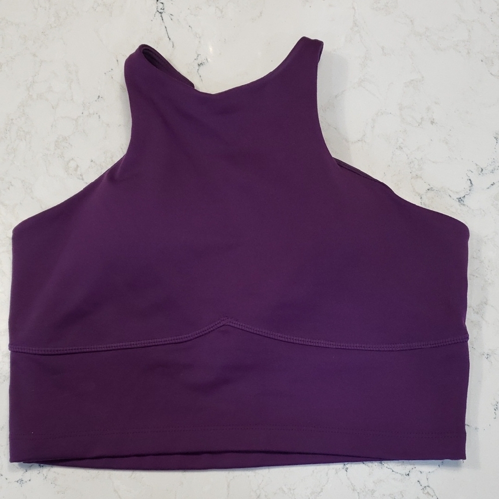 POPFLEX Vibrant Purple Activewear Top